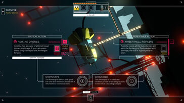 Na imagem: uma captura de tela do jogo Citizen Sleeper.