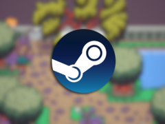 Discounty está sendo lançado no Steam, PlayStation, Xbox e Nintendo Switch. Na foto, uma captura de tela do jogo com o logotipo do Steam sobreposto (Fonte da imagem: Steam - Editado)