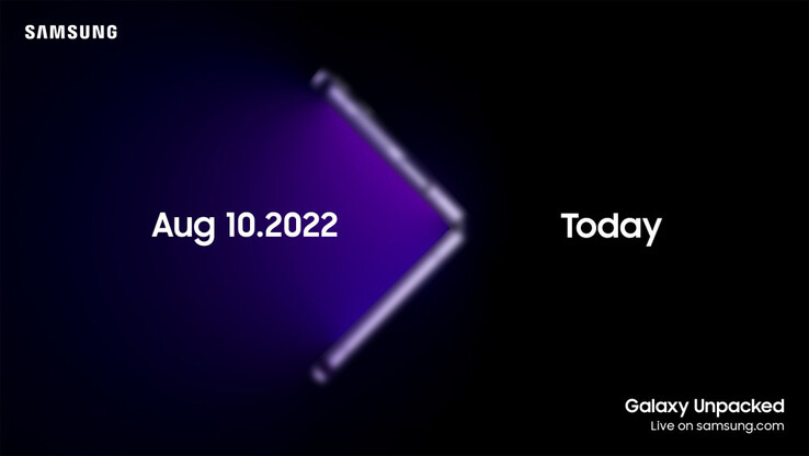 Primeiro teaser da Samsung de agosto de 2022 Desempacotado? (Fonte: @evleaks via Twitter)
