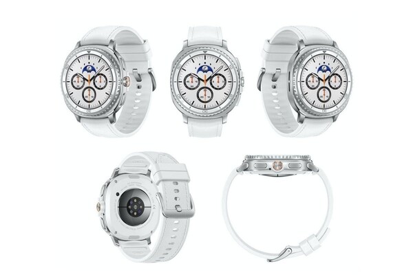 O Galaxy Watch 8 Classic terá uma coroa digital, ao contrário do Galaxy Watch 6 Classic. (Fonte da imagem: PhoneArena/Evan Blass)