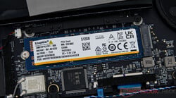 SSD da Kingston com 512 GB de armazenamento