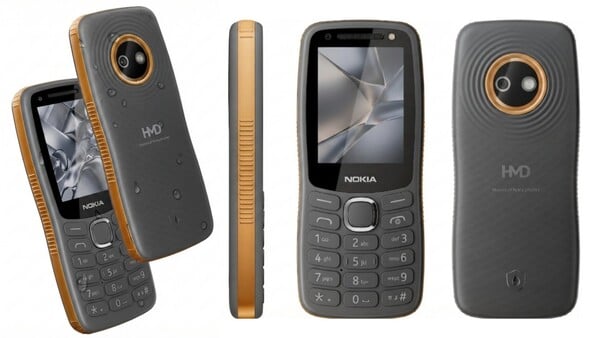 Este celular se parece com o Nokia 123 Shield, mas sua câmera frontal e o flash LED o diferenciam do celular básico da Nokia.