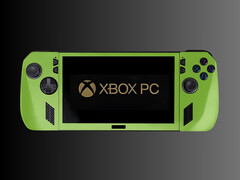 Novo console portátil Xbox com o logotipo do Xbox PC (Fonte da imagem: Microsoft Gaming)