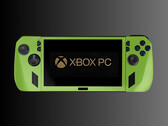 Novo console portátil Xbox com o logotipo do Xbox PC (Fonte da imagem: Microsoft Gaming)