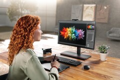 O Lenovo ThinkCentre M90a Pro Gen 4 tem como objetivo ser um AIO versátil para empresas. (Fonte da imagem: Lenovo)