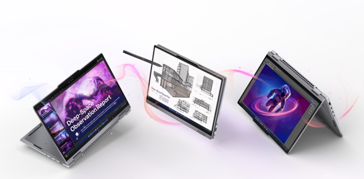 Lenovo ThinkPad X1 2 em 1 Gen 11 Aura Edition: Modos conversíveis (fonte da imagem: Lenovo)