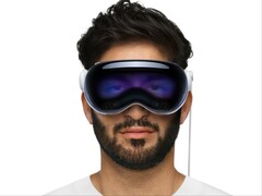 Apple O recurso Vision Pro EyeSight revela os olhos do usuário na parte frontal do headset. (Fonte da imagem: Apple)