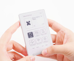 O Xteink X3 é um dos menores e-readers do mercado, com uma tela de 3,7 polegadas.