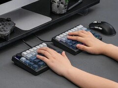 Split70: Teclado dividido para jogadores de vídeo. (Fonte da imagem: Epomaker)