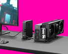 O GPD Box e o GPD G2, da esquerda para a direita.