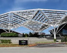 O edifício da sede da Nvidia Corp., localizado em Santa Clara, Califórnia