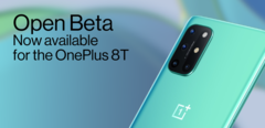 O 8T tem seu primeiro Beta Aberto. (Fonte: OnePlus) 