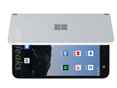 O Surface Duo pode ser exclusivo da AT&T nos EUA. (Fonte da imagem: Evan Blass)