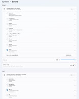 As fontes e saídas são registradas como dispositivos
