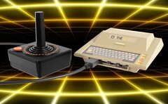 O THE400 Mini pode reproduzir jogos ROM de vários consoles da era do Atari 400. (Imagem: Retro Games Ltd.)