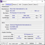 Placa principal CPU-Z