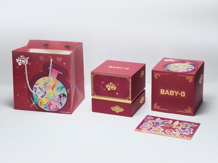 O relógio Casio G-Shock Baby-G x My Little Pony BA-110XMLP25-7PFUN. (Fonte da imagem: Casio)