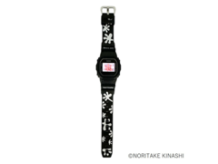 O novo relógio Casio G-Shock (na foto) apresenta um design lúdico em preto e branco inspirado na icônica obra de arte 