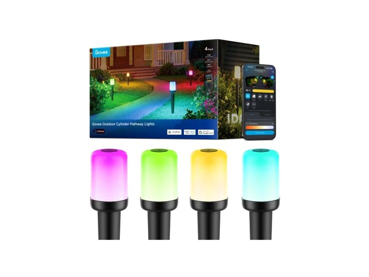 Luzes de caminho de cilindro para exteriores Govee