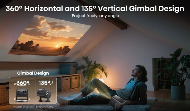Projetor a laser triplo Hisense C3 4K