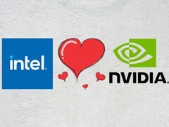 Os futuros processadores Intel para desktop e dispositivos móveis poderão eliminar completamente as Arc iGPUs em favor das soluções da Nvidia. (Fonte da imagem: Intel, Nvidia, Unsplash, Pixabay)