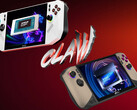O MSI Claw A8 equipado com Ryzen Z2 Extreme ainda não está disponível fora da China. Na foto: os dois dispositivos portáteis para jogos. (Fonte da imagem: MSI - editado)