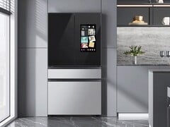 A Samsung vai colocar anúncios em muitas telas de geladeiras inteligentes (Fonte da imagem: Samsung)