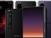 A imagem ao vivo desfocada mostra o Sony Xperia 1 III com aspecto idêntico ao do conceito render. (Fonte da imagem: AndroidNext/@OnLeaks - editado)