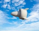 A turbina eólica S1500 no céu (Fonte da imagem: People's Daily, China; editado por IA)