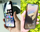 O iPhone 14 Pro Max parece bastante elegante com seu display curvo. (Fonte de imagem: @lipilipsi)