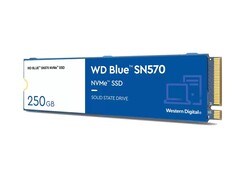 A Western Digital lançou oficialmente o orçamento WD Blue SN570 SSDs (Imagem: Western Digital)