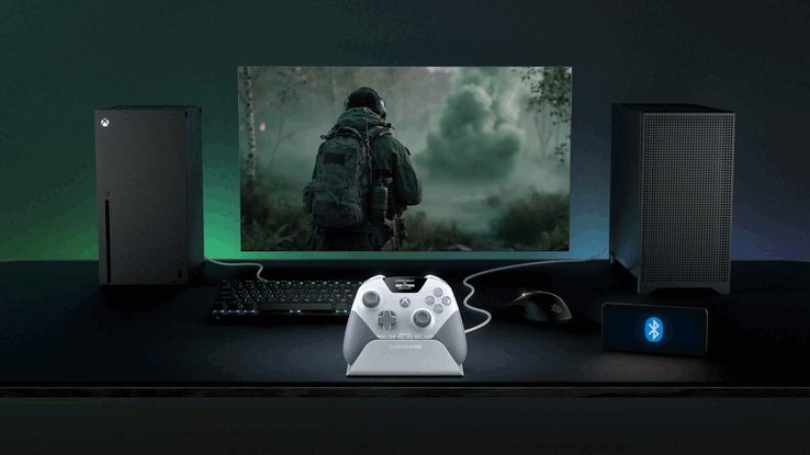 O Aeon Pro está conectado ao PC e ao Xbox.