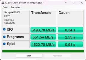 Cópia de SSD AS