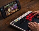 Um controle Arcade da 8BitDo conectado a um Nintendo Switch 2. (Fonte da imagem: 8BitDo)