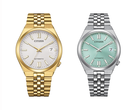 Os novos modelos Citizen Tsuyosa NK0022-50A (à esquerda) e NK0030-51X (à direita)