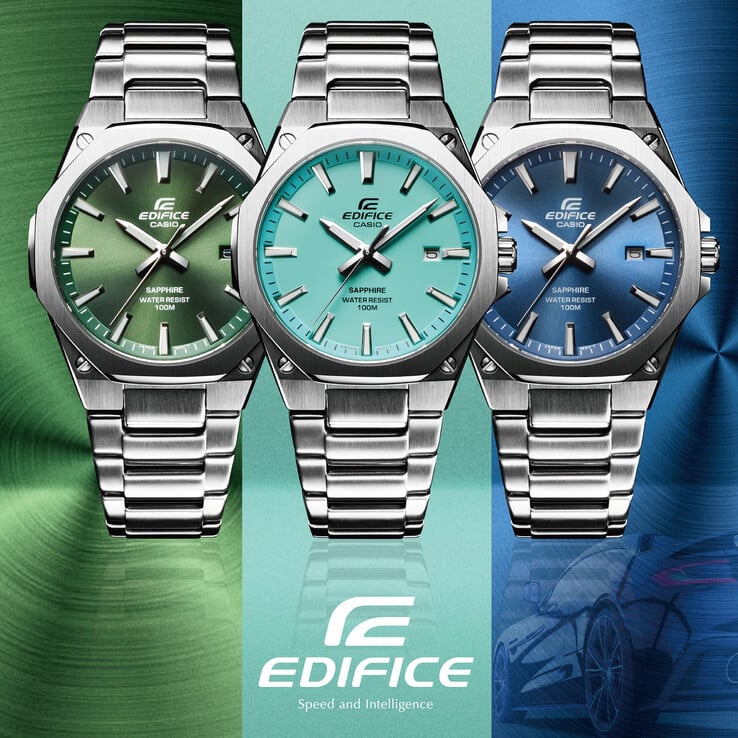A série Casio Edifice EFR-S108D. (Fonte da imagem: Casio)