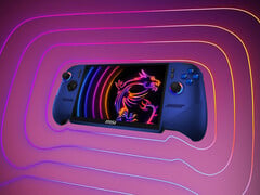 O Claw 8 EX AI+ com Arc G3, mais acessível, está disponível em uma nova combinação de cores. Na foto: uma imagem editada mostrando a parte frontal do novo SKU.