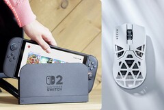 O Nintendo Switch 2 suportará oficialmente mouses para jogos. (Fonte da imagem: Nintendo / Razer)