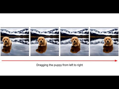 O modelo de IA DiffUHaul da Nvidia pode mover objetos em imagens (Fonte da imagem: Omri Avrahami no YouTube)