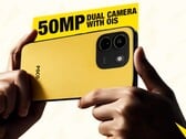 O Poco X8 Power vem equipado com uma bateria de 10.000 mAh em seu chamarativo chassi amarelo.