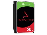 Os novos discos rígidos IronWolf Pro e Exos da Seagate para servidores NAS têm espaço suficiente para 20TB de dados (Imagem: Seagate)