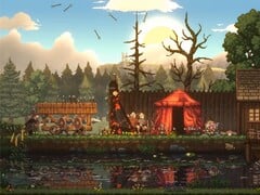 Uma imagem que mostra uma batalha em Sons of Valhalla.