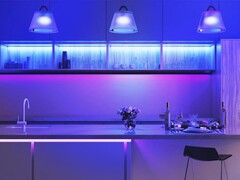 A linha de iluminação U-tec Bright inclui duas lâmpadas multicoloridas dimerizáveis. (Fonte da imagem: U-tec)