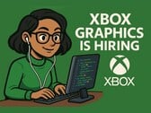 Gráfico de anúncio do LinkedIn da Xbox Graphics com tela de monitor invertida (Fonte da imagem: conta do LinkedIn de Mike Matsel)