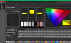 ColorChecker antes da calibração