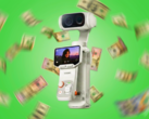 A Insta360 Luna Ultra branca.