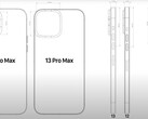 Vazamentos esquemáticos e CAD apontam para um conjunto de câmeras traseiras notavelmente maior nos próximos modelos iPhone 13 de Apple. (Imagem: EverythingApplePro/Macrumors)