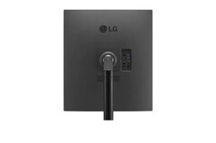 A LG DualUp também possui os portos necessários para suportar as funções de monitoramento secundário e periféricos. (Fonte: LG)