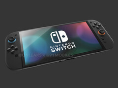 Há rumores de que o próximo console da Nintendo chegará com uma série de títulos de lançamento. (Fonte da imagem: 91Mobiles & OnLeaks)