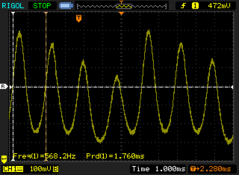 OLED cintilante (brilho mínimo da tela: 193,8 - 568,2 Hz)